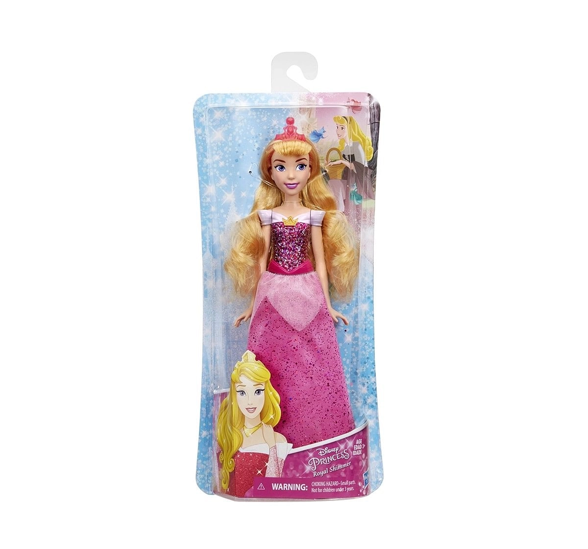 Disney Princess Royal Shimmer Aurora Doll & Accessories for age 3Y+ 