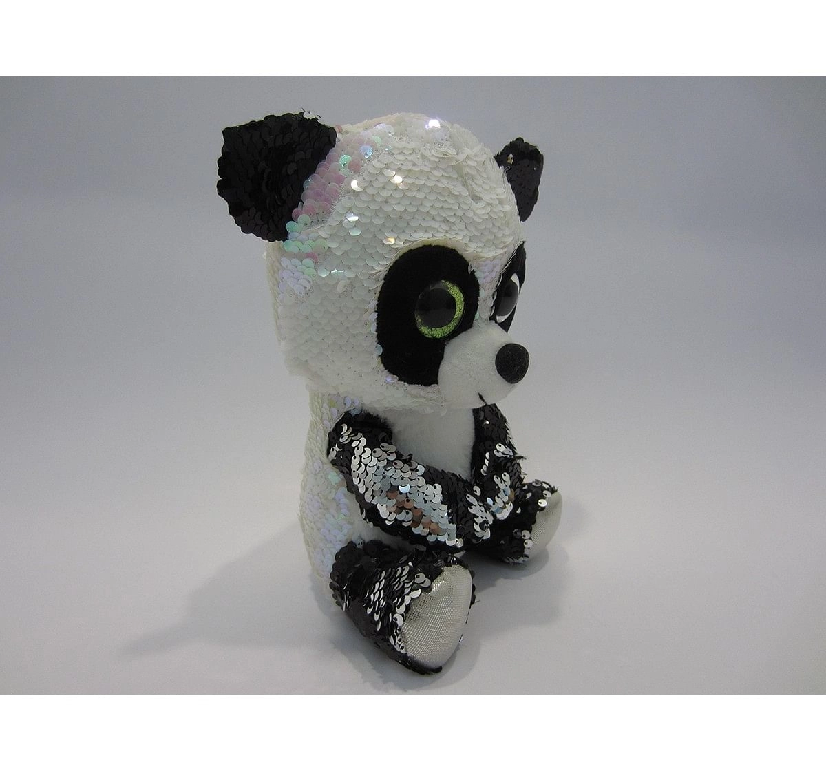 Delta Sequin Panda White, 22cm Quirky Soft Toys for Kids age 3Y+ - 22 Cm 