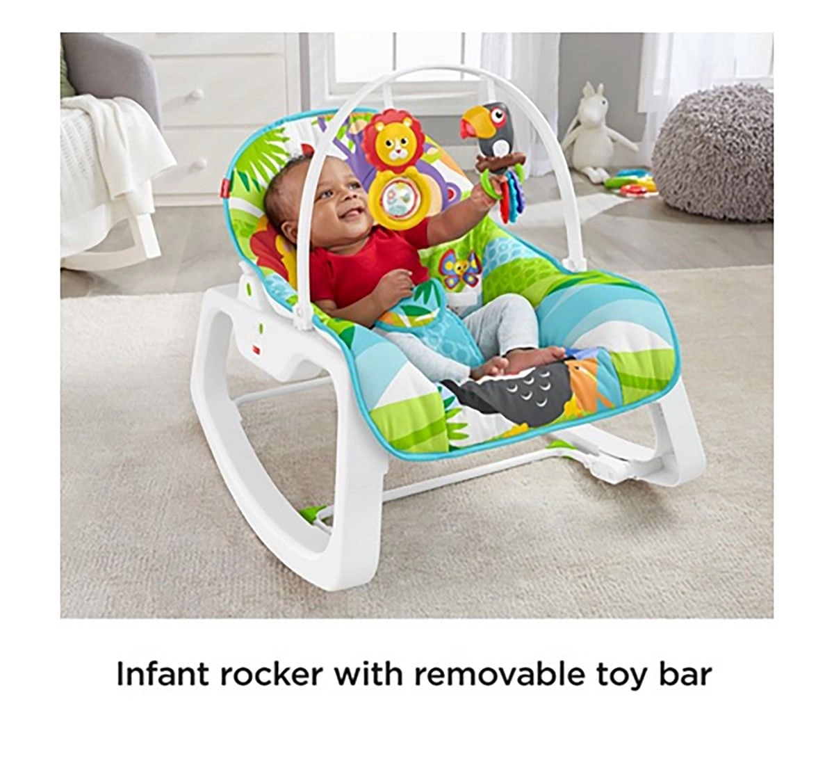 Fisher-Price® Infant-To-Toddler Rocker Baby Gear for Kids age 0M+ 