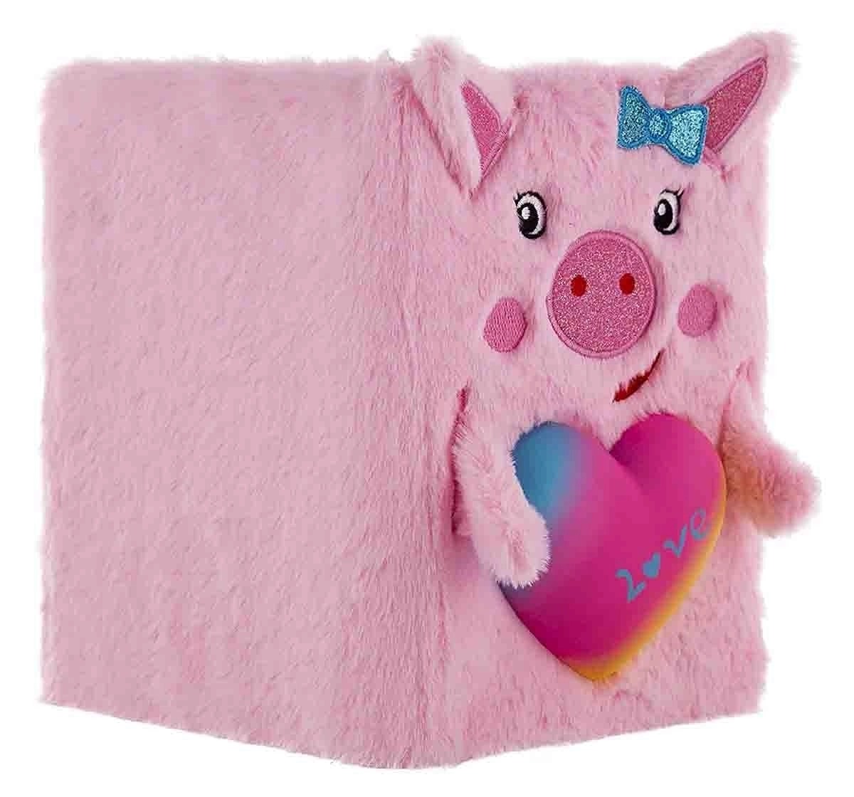Mirada Cuddle Pig Plush Notebook/Diary