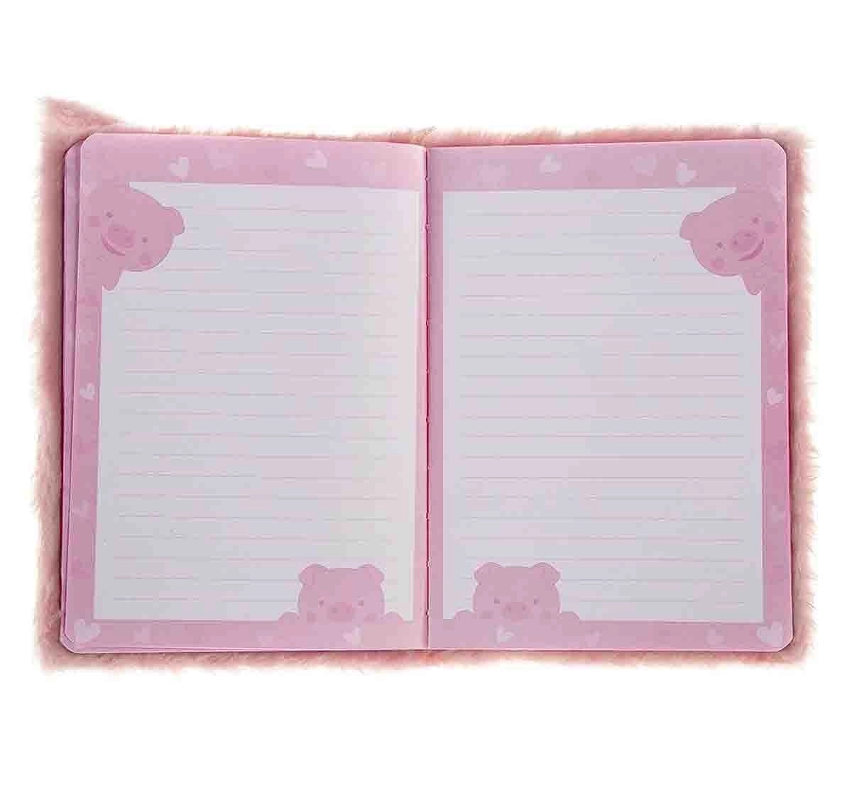Mirada Cuddle Pig Plush Notebook/Diary