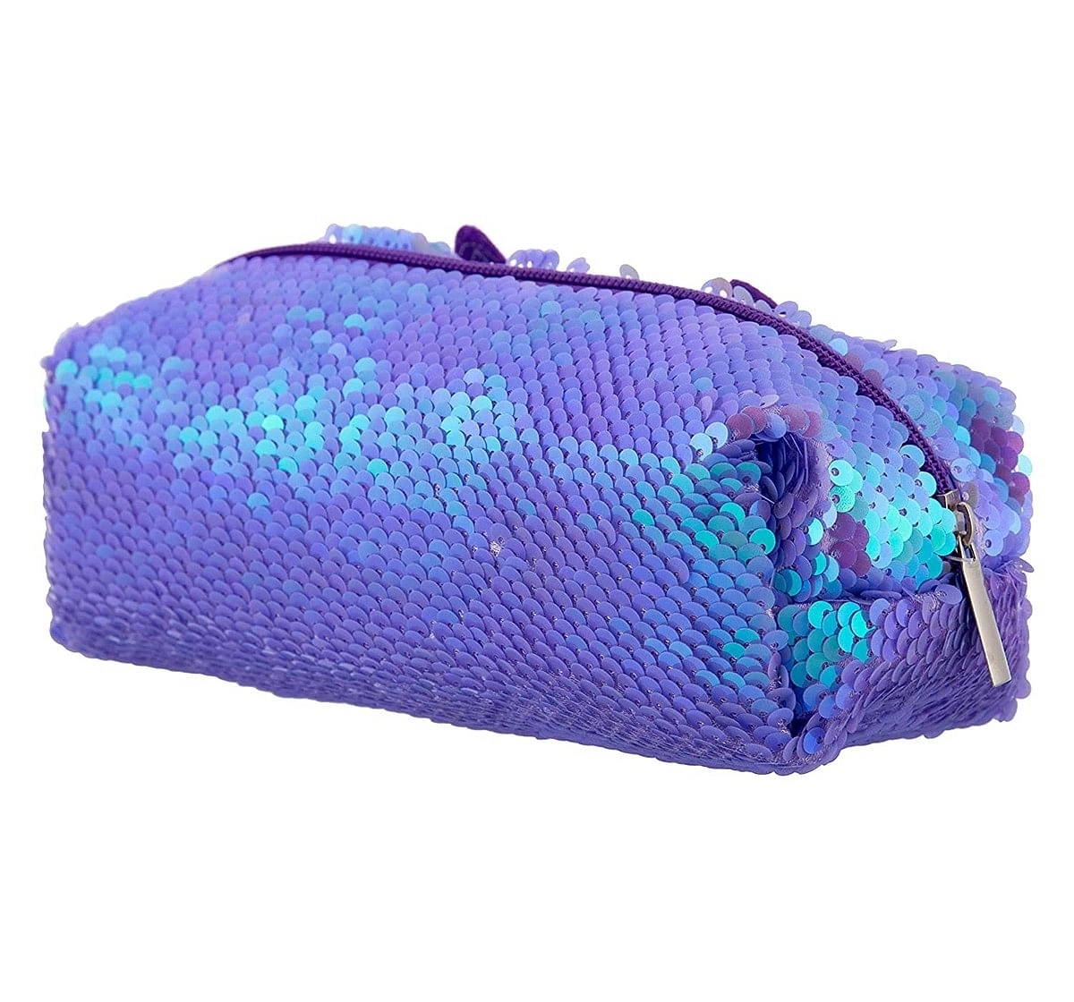 Mirada Owl Flip Sequin Pencil Case For Kids, Bags for age 3Y+ (Purple)