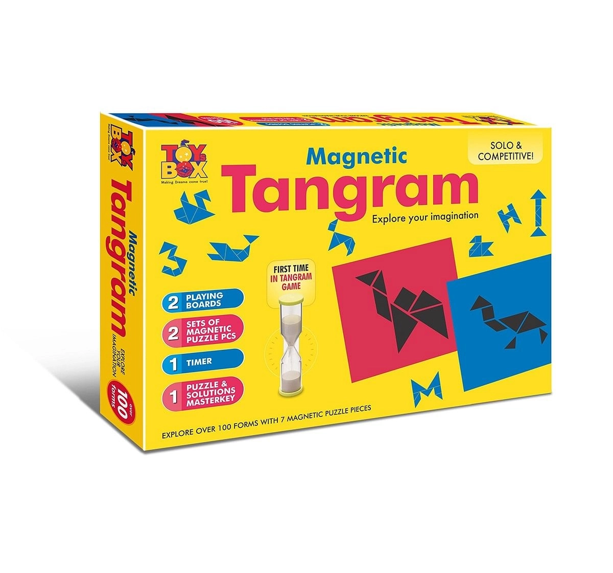  Toysbox Magnetic Tangram Board Games for Kids age 6Y+ 