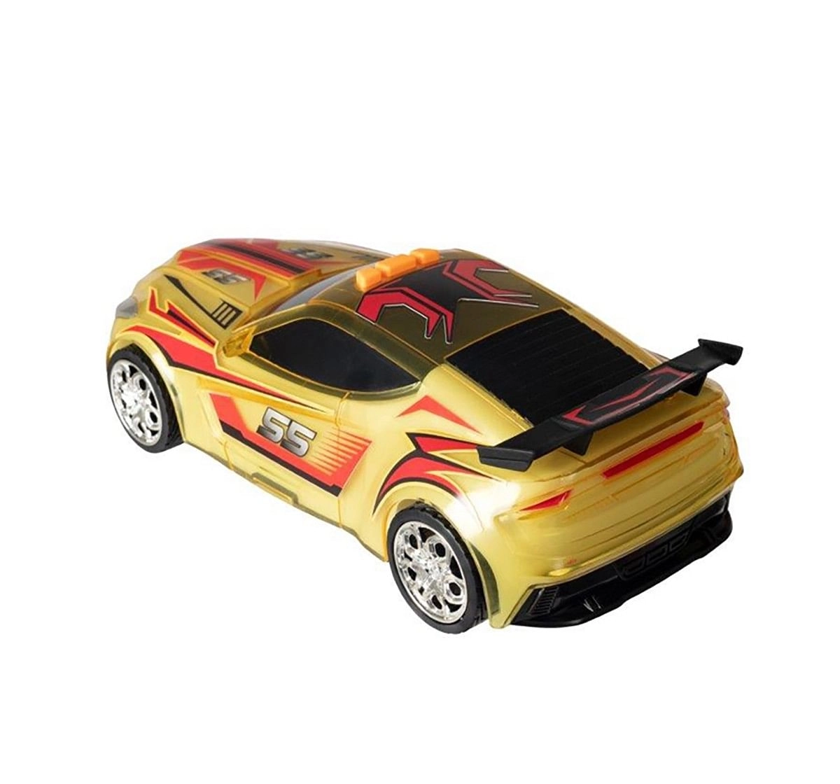 Teamsterz Light And Sound Street Starz Yellow Orange Car Vehicles for Kids age 3Y+ 