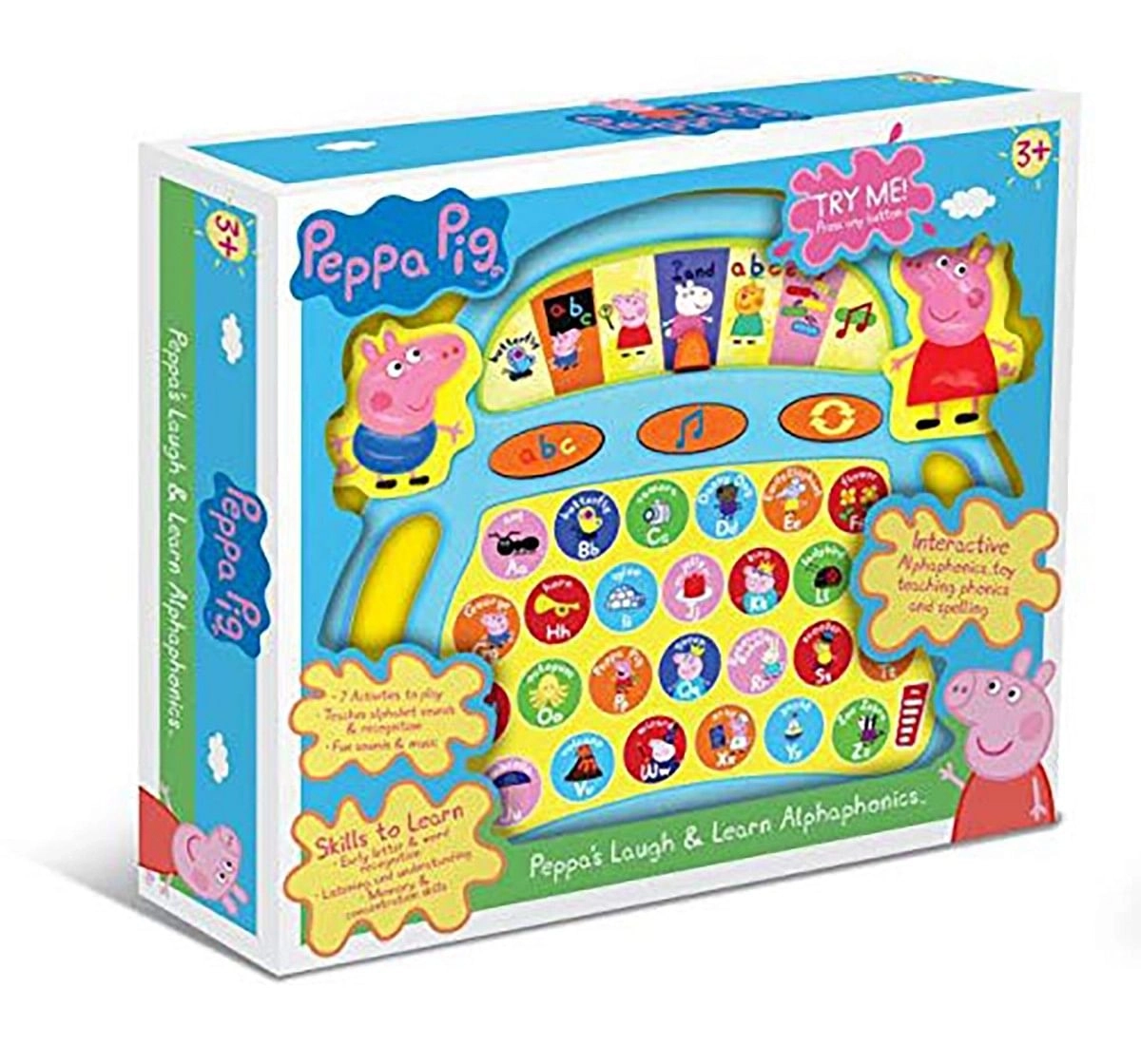Peppa Pig  Laugh And Learn  Alphaphonics Learning Toys for Kids age 3Y+ 