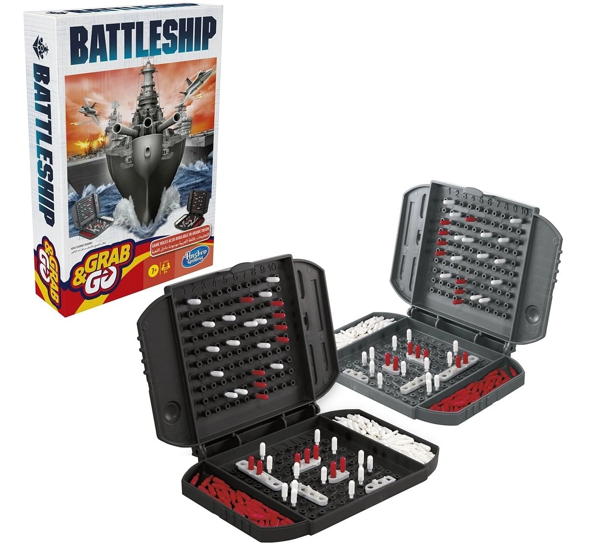 Hasbro Battleship Grab and Go Game Multicolor 8Y+