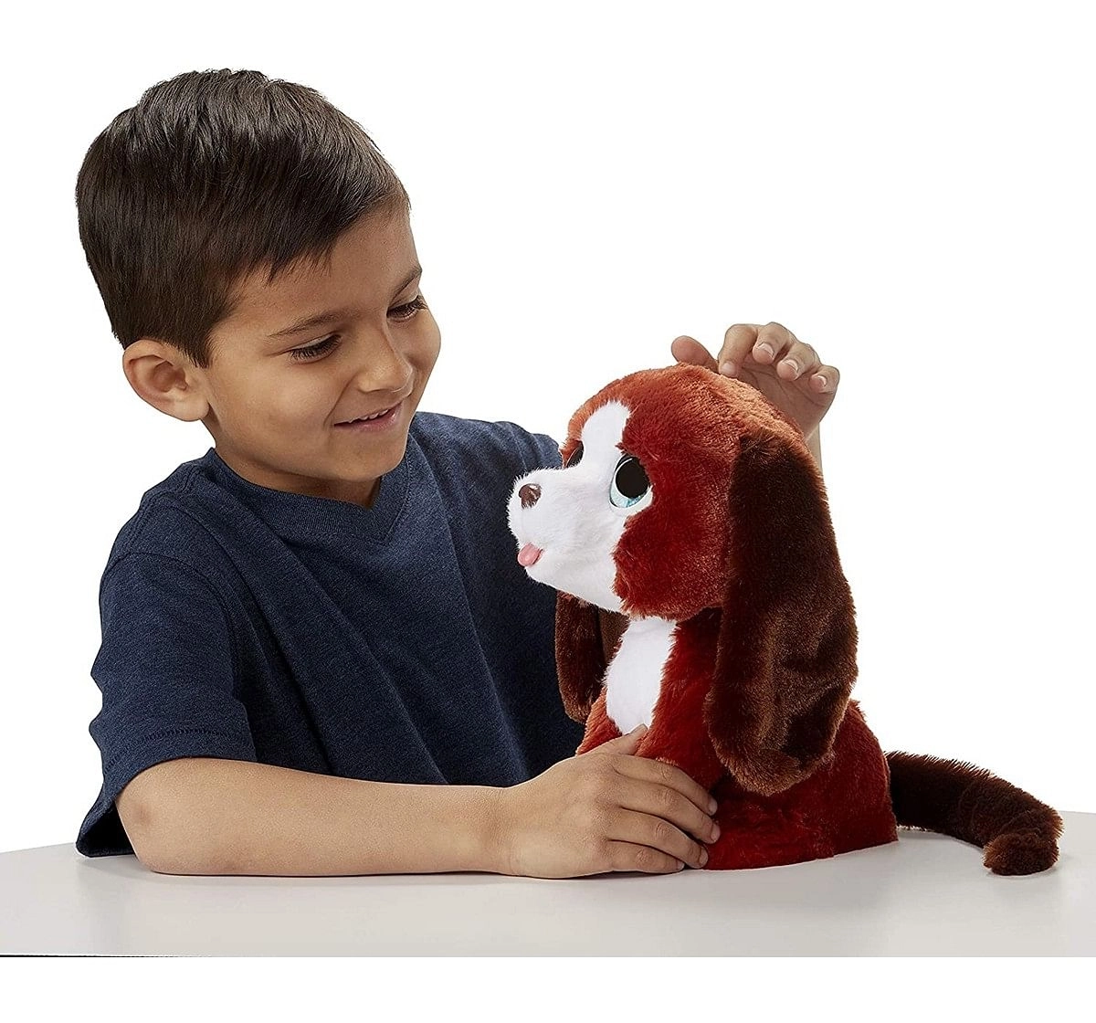 Furreal Friends Howlin’ Howie Interactive Plush Pet Toy Interactive Soft Toys for Kids age 4Y+ - 27.94 Cm 