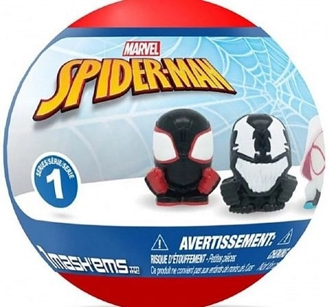 Mega Mash'Ems Squishy Spiderman S1 Toy Figures for Kids age 4Y+ 
