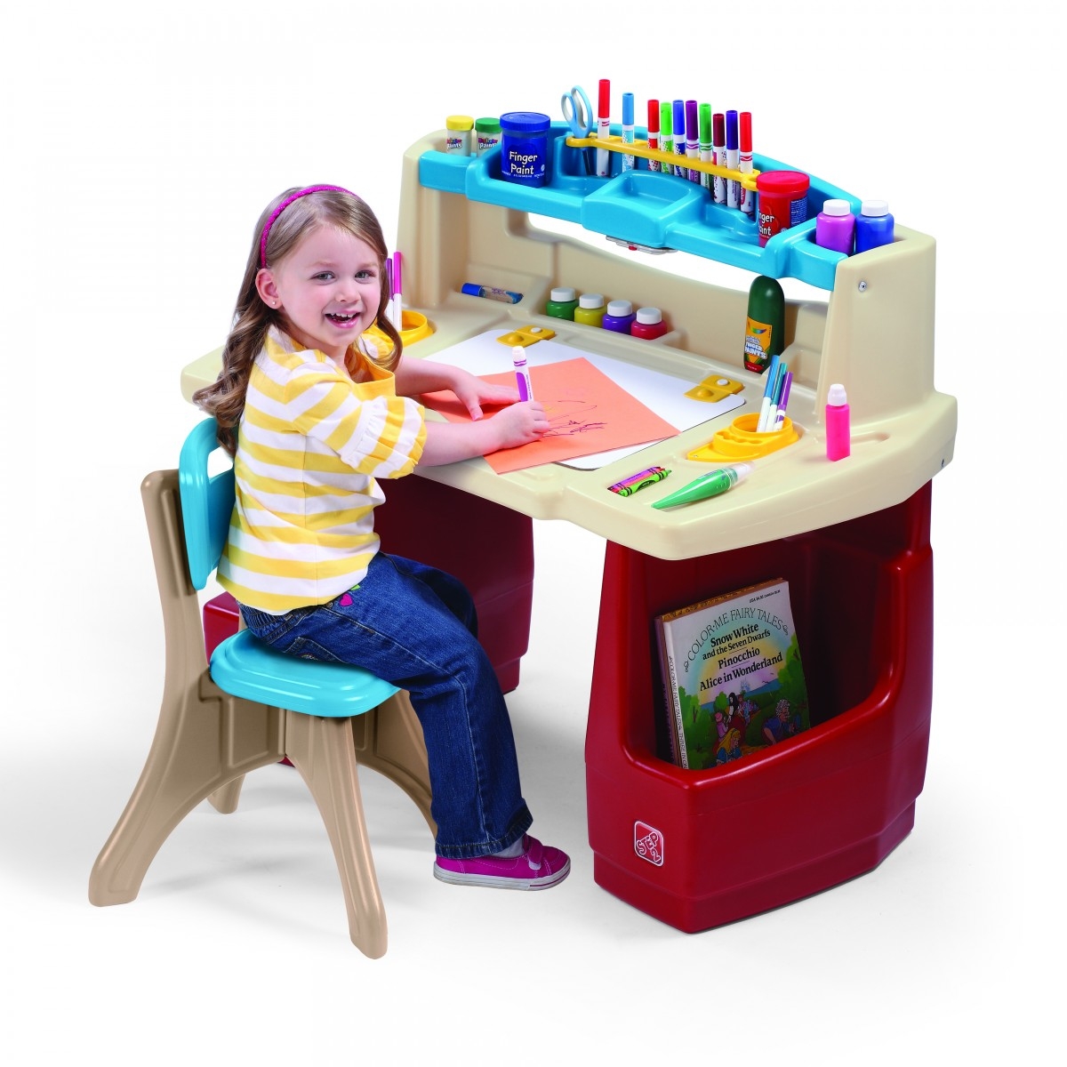 Step2 Deluxe Art Master Desk Multicolour 3Y+