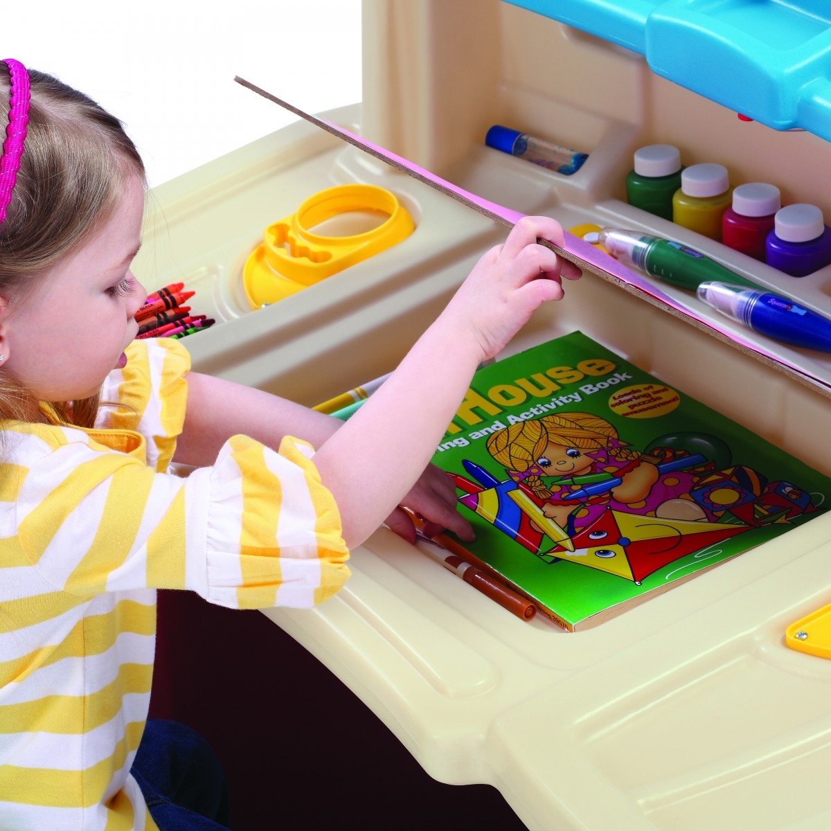 Step2 Deluxe Art Master Desk Multicolour 3Y+