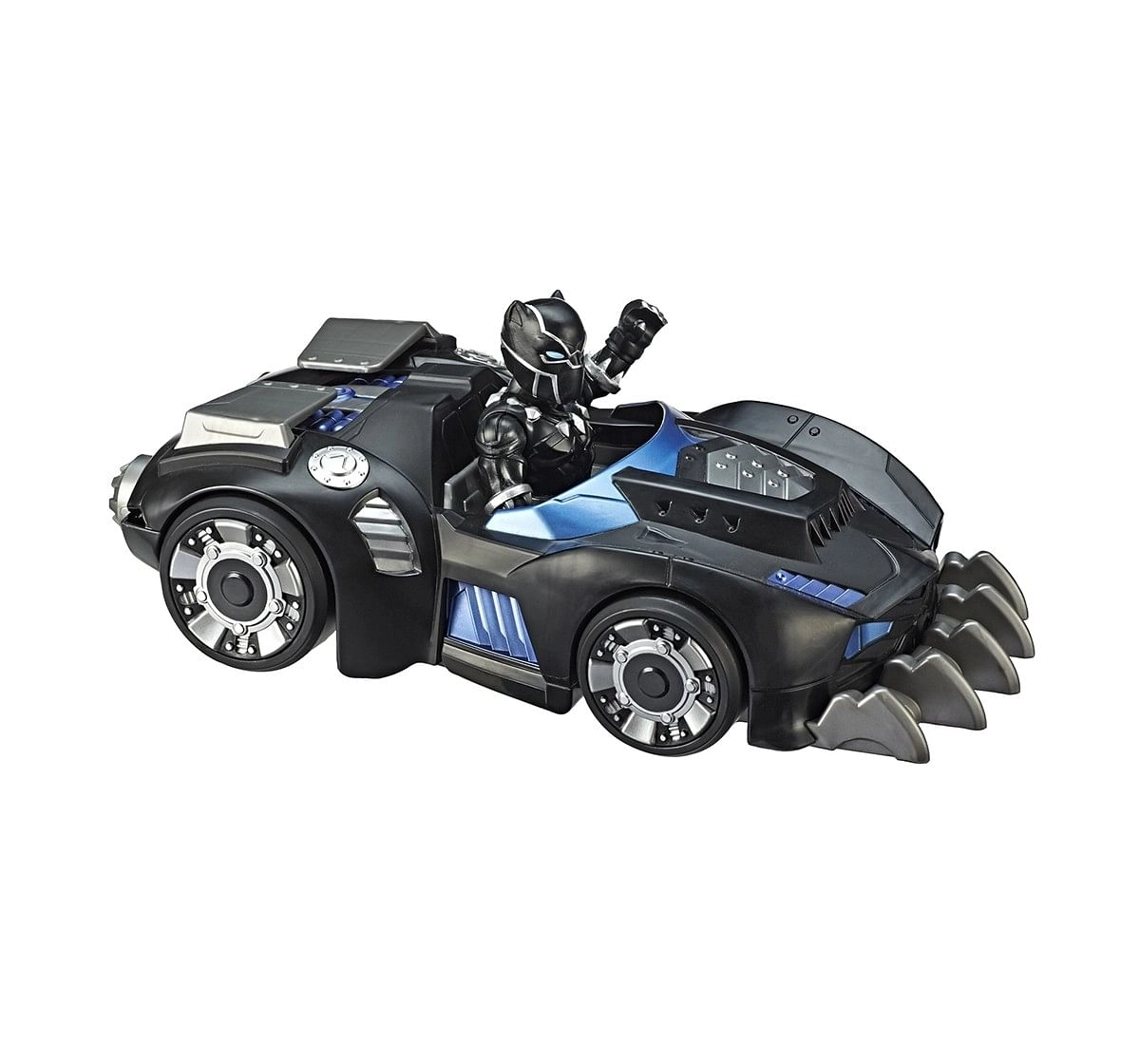 Superhero Adventure Black Panther Road Racer Assorted Activity Toys for Boys age 3Y+ (Black)