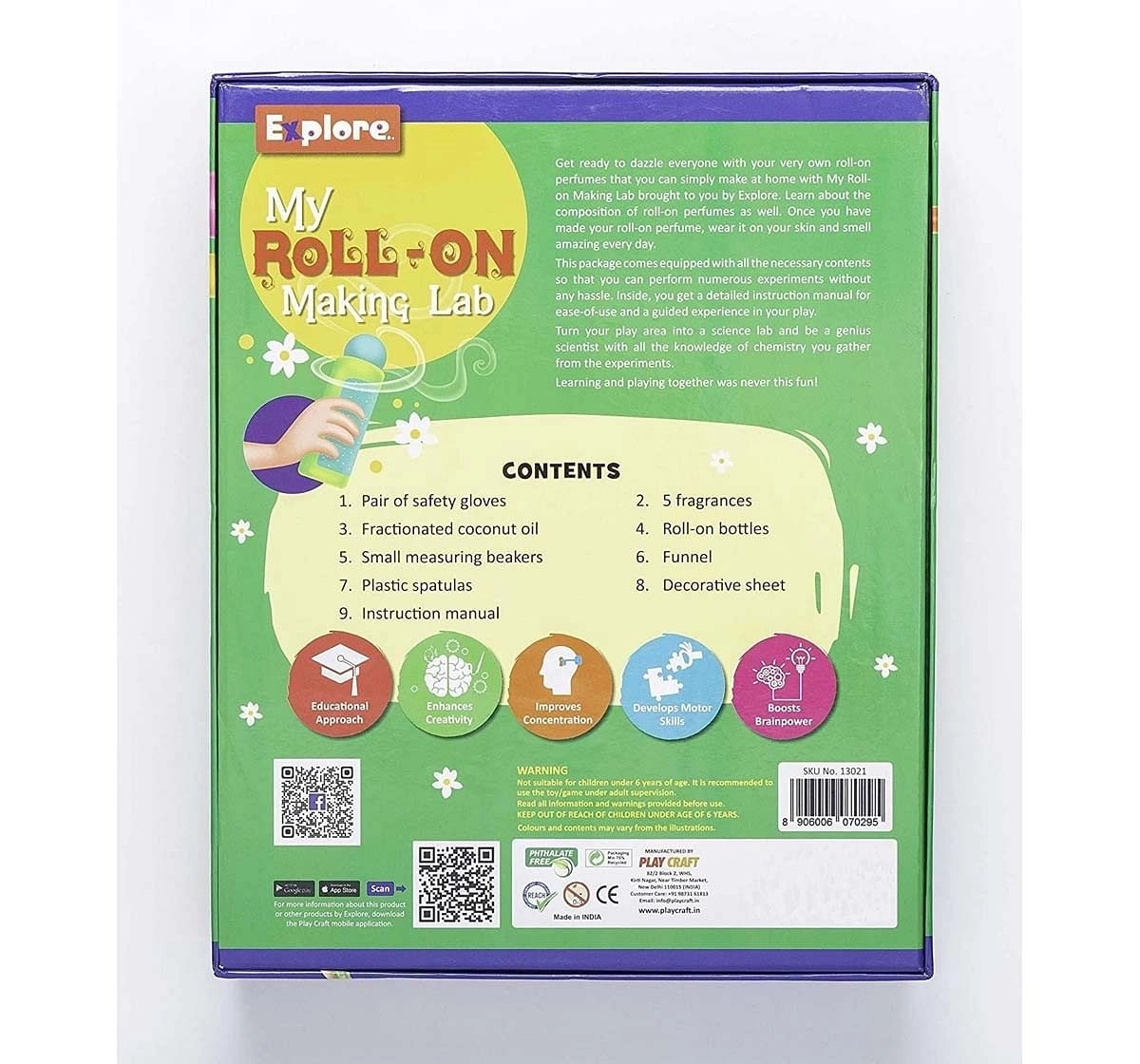 Explore - My Roll-On Making Lab Science Kits for Kids Age 6Y+