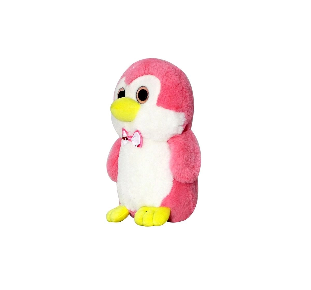 Softbuddies Pink Penguin Quirky Soft Toys for Kids age 3Y+ - 24 Cm (Pink)
