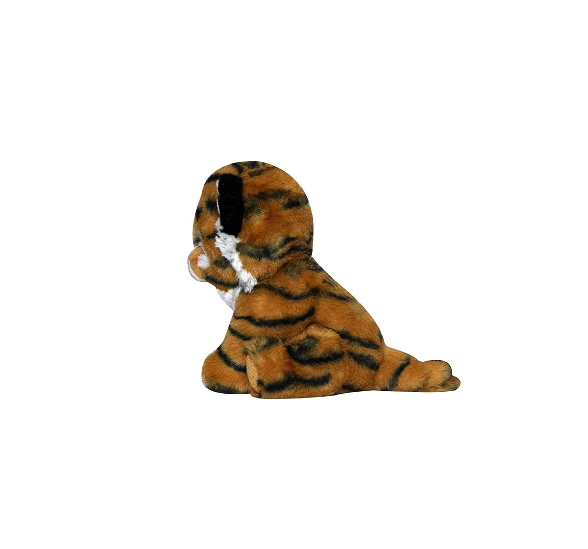 Softbuddies Big Eye Tiger Quirky Soft Toys for Kids age 3Y+ - 30 Cm (Brown)