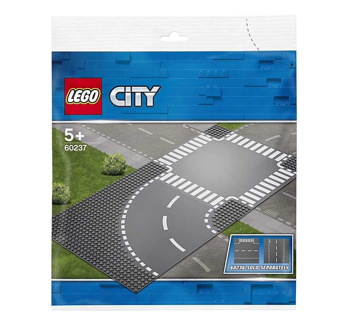 Lego City Curve And Crossroad Building Blocks  for Kids age 5Y+ 