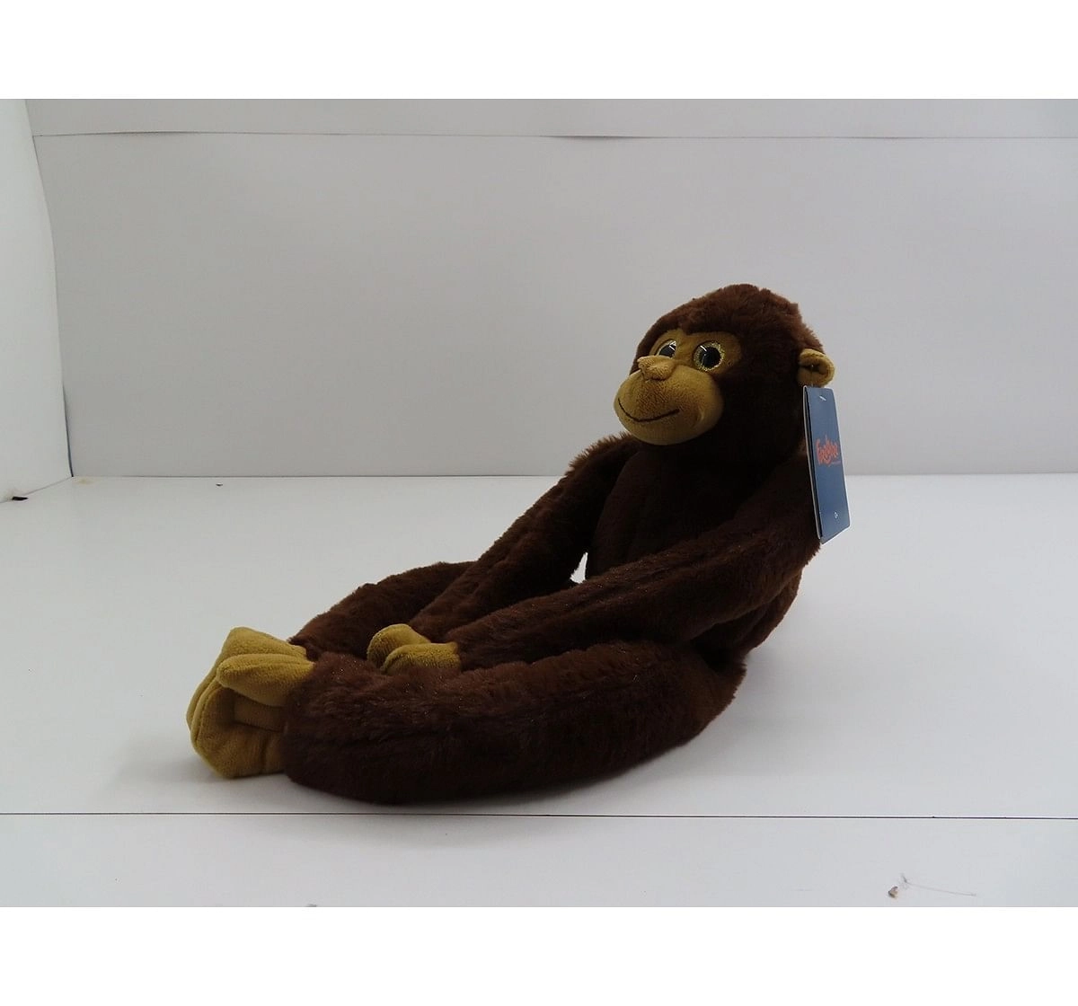 Fuzzbuzz Monkey Animal Plush - Black - 61Cm Quirky Soft Toys for Kids age 0M+ - 12 Cm (Black)