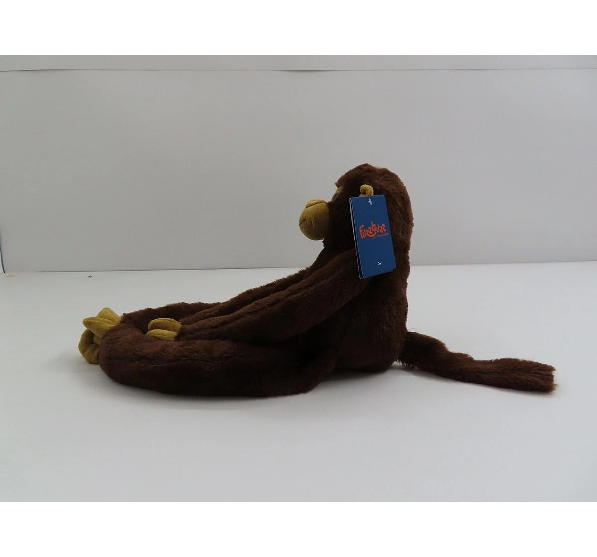 Fuzzbuzz Monkey Animal Plush - Black - 61Cm Quirky Soft Toys for Kids age 0M+ - 12 Cm (Black)