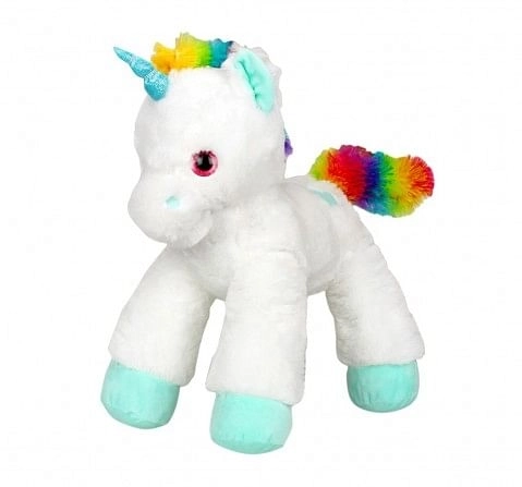 Shop Fuzzbuzz Lying Unicorn Plush - White - 53Cm Quirky Soft Toys for ...