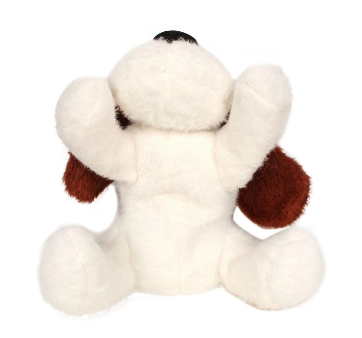 Fuzzbuzz Soft Lying Dog - Dark Brown - 33Cm Quirky Soft Toys for Kids age 0M+ - 15 Cm (Dark Brown)