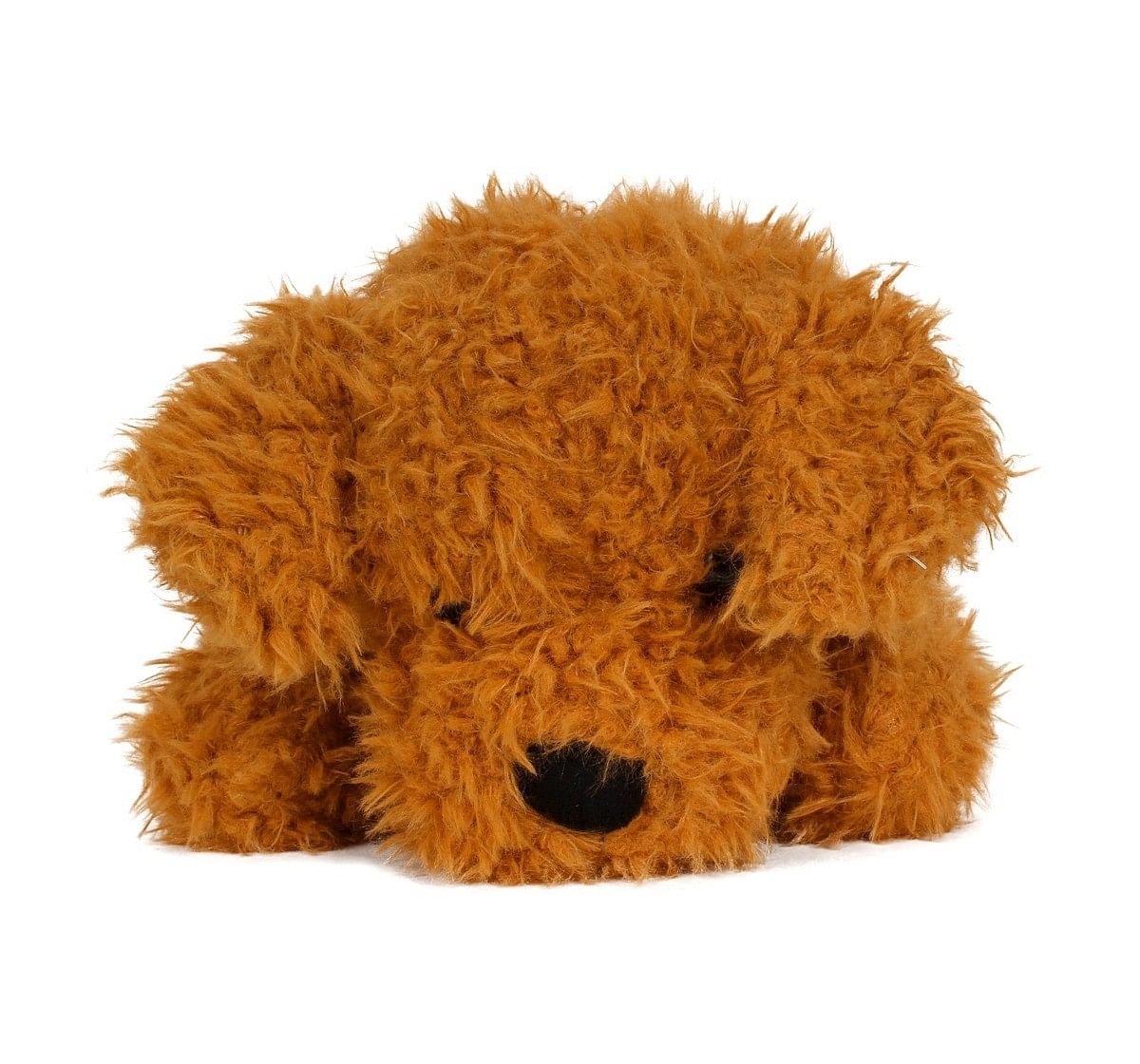 Fuzzbuzz Sitting Dog - Lt. Brown - 25Cm Quirky Soft Toys for Kids age 0M+ - 25 Cm (Light Brown)