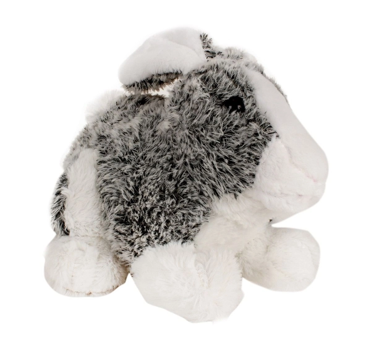 Fuzzbuzz Soft Furry Bunny - Grey - 25Cm Quirky Soft Toys for Kids age 0M+ - 18 Cm (Grey)