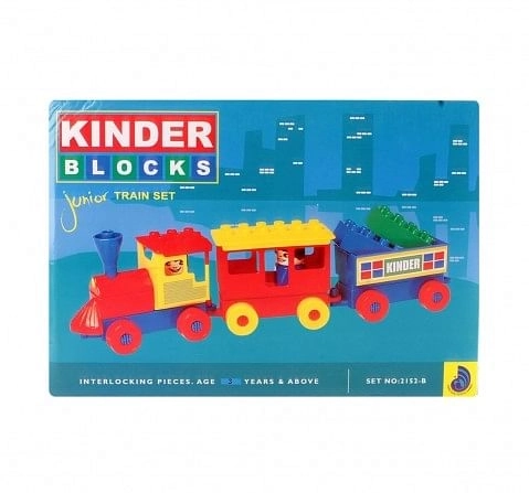 Peacock  Junior Train Set  Generic Blocks for Kids age 4Y+ 