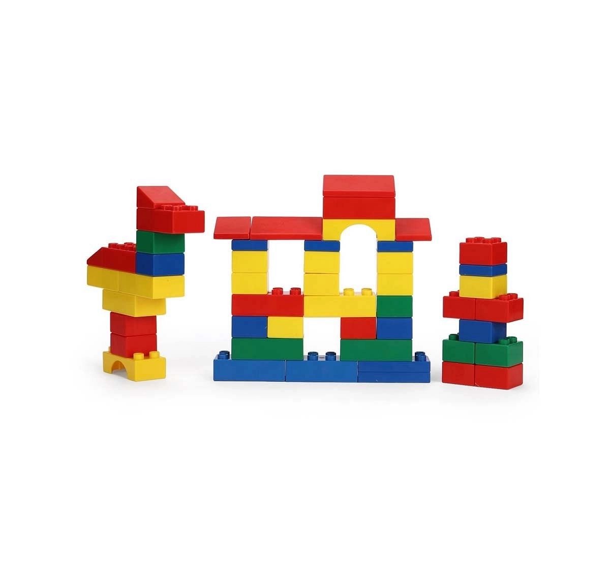 Peacock Kinder 50 Pieces Generic Blocks for Kids age 2Y+ 