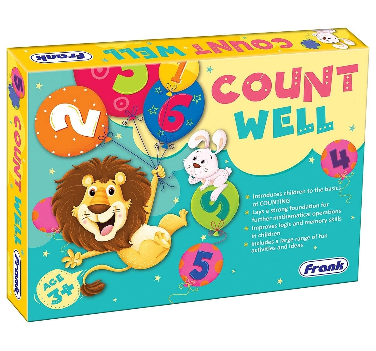 Frank Count Well Puzzles for Kids age 3Y+ 