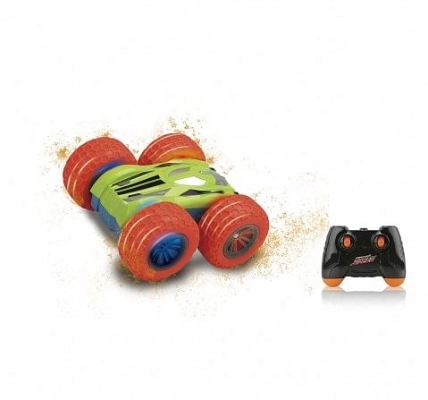 Dihua 13Cm 2.4G Remote Control Flip Over Stunt Car with Lights for Kids age 5Y+ 