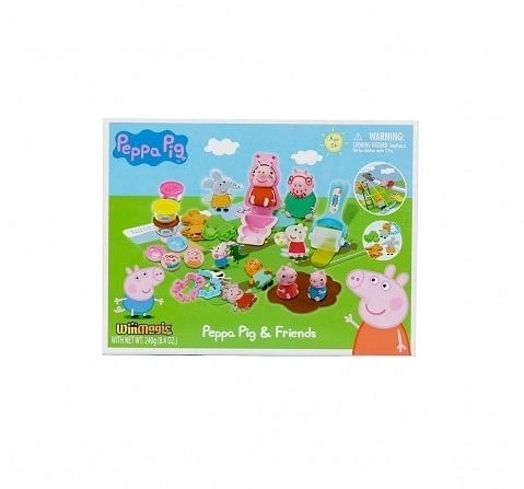 Peppa Pig AND Friends Clay & Dough for Kids age 5Y+ 