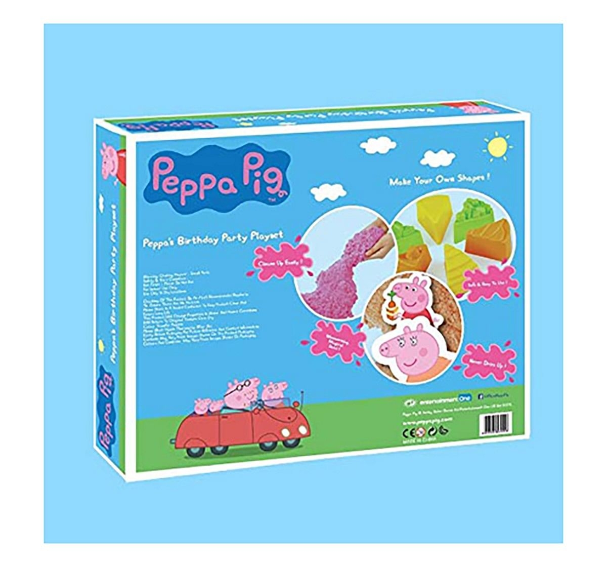 Peppa Pig Birthday Party Clay & Dough for Kids age 5Y+ 