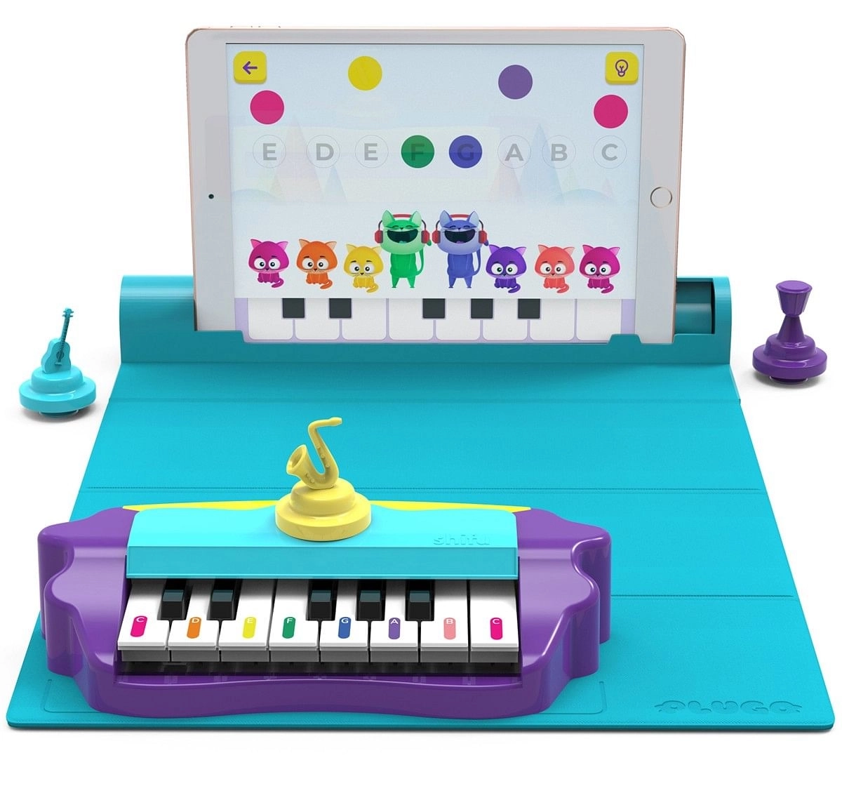 Flat Piano Game for Kid: Colorful Keyboard Game for Children