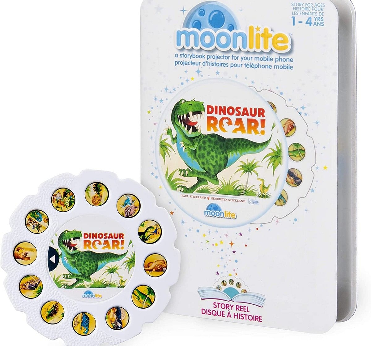 Moonlite Single Story Reel - Dinosaur Roar! Impulse Toys for age 12M+ 
