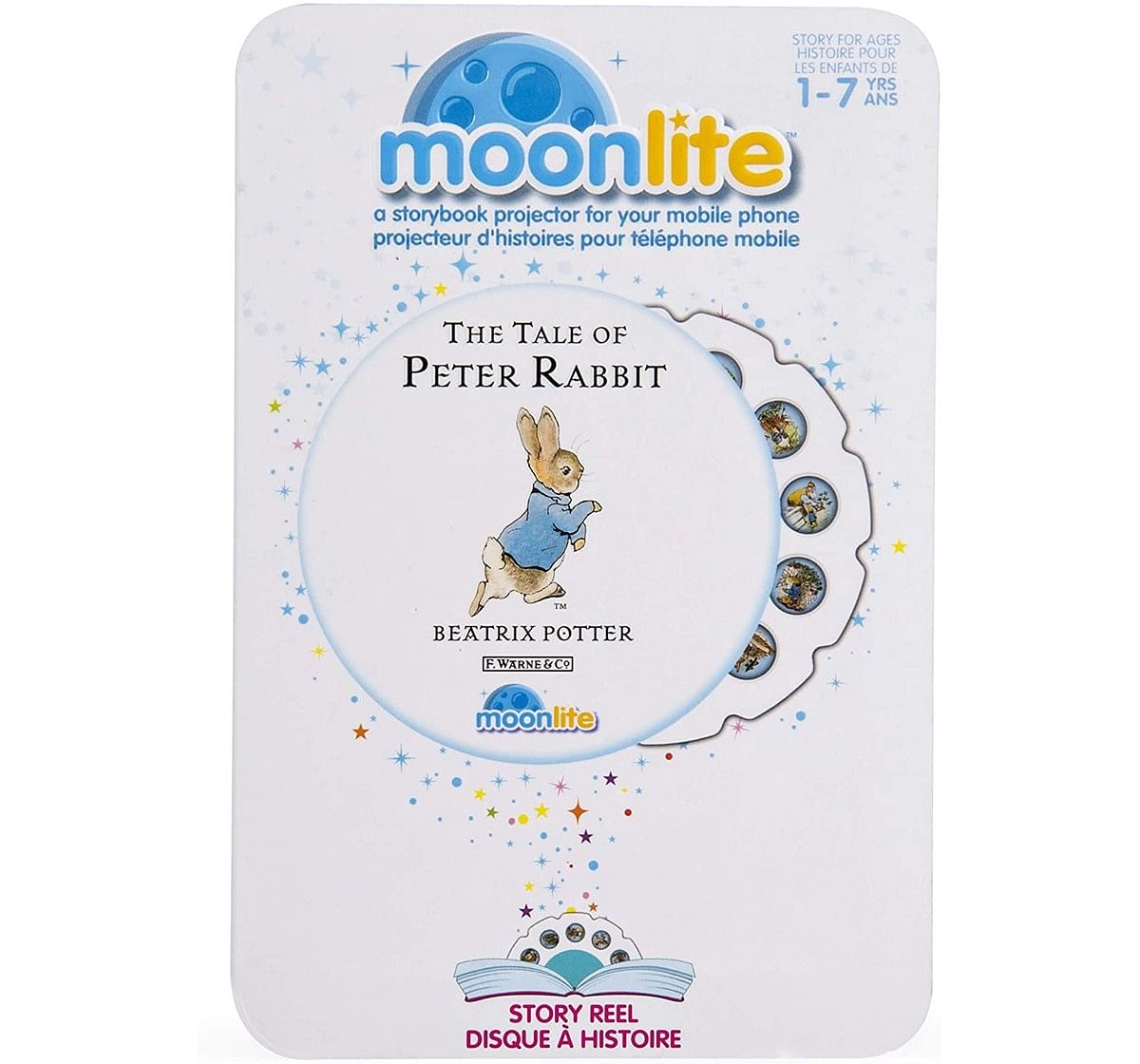 Moonlite Single Story Reel - Peter Rabbit  Impulse Toys for age 12M+ 