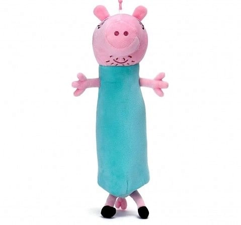 Peppa Pig Daddy Pig Pen Pouch Plush Accessory for Kids age 3Y+ - 30 Cm 