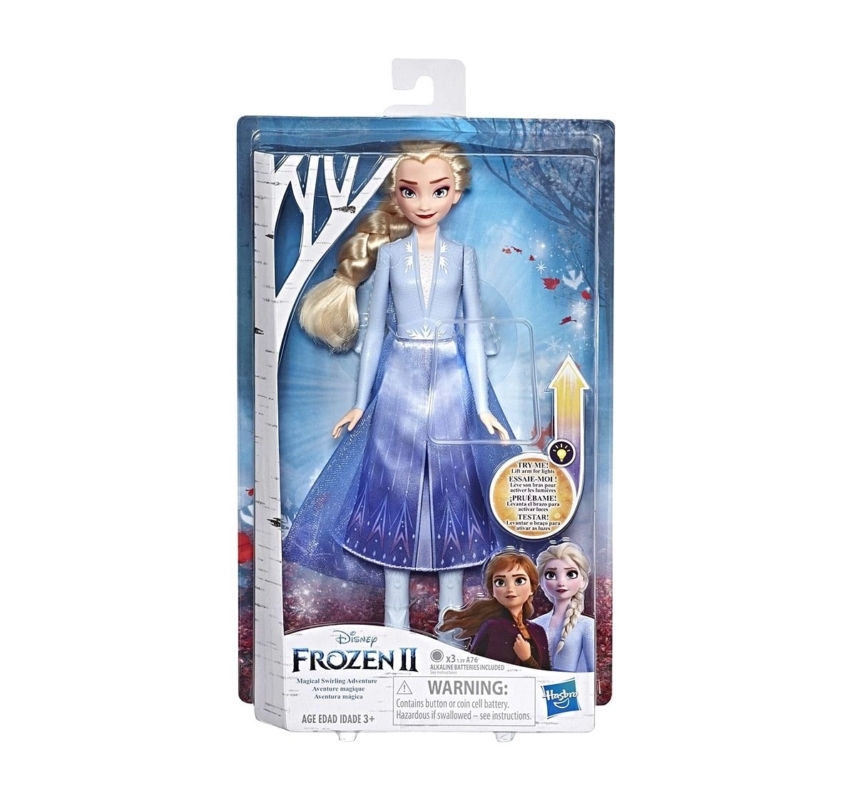 Disney Frozen Elsa Magical Swirling Adventure Fashion Doll Assorted Dolls & Accessories for Girls age 3Y+ 