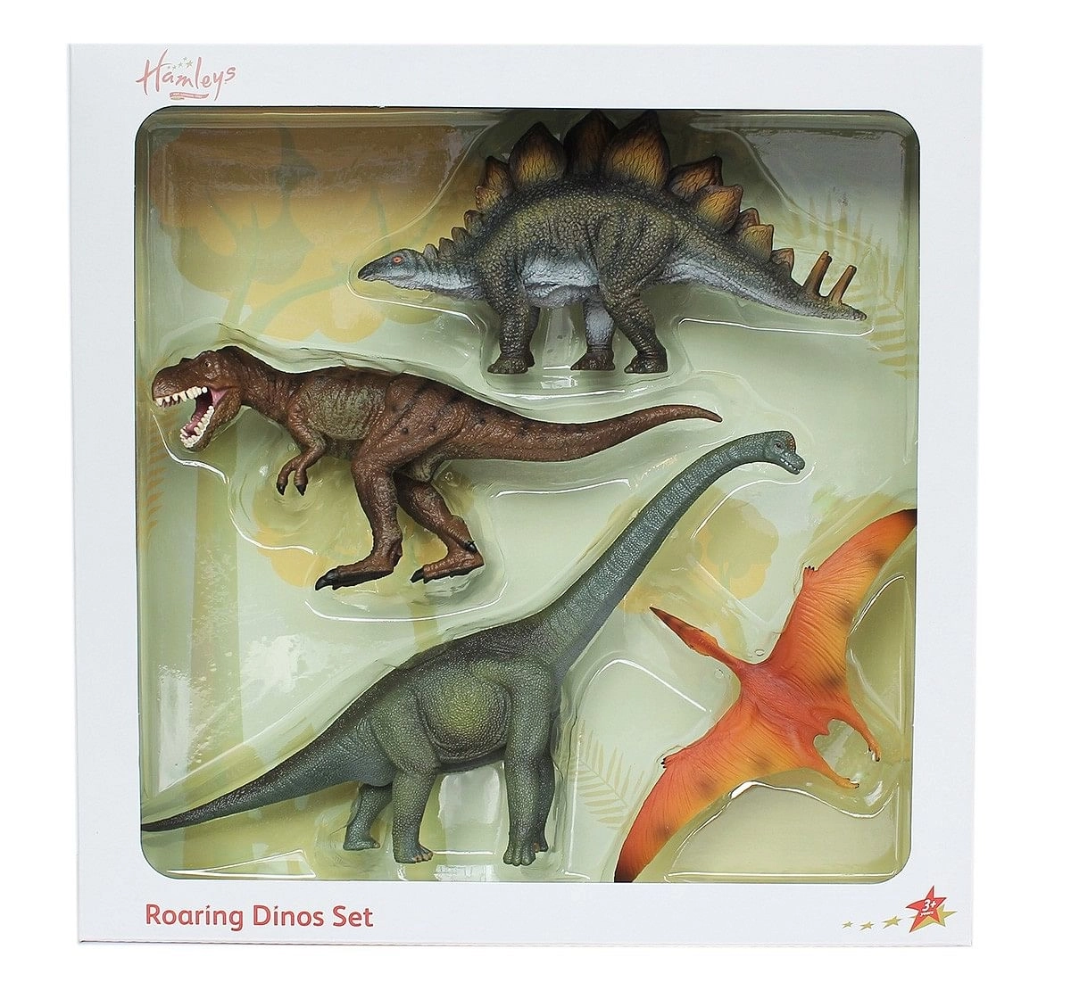 Hamleys  Dinosaur Box Set, 4Pcs, 3Y+
