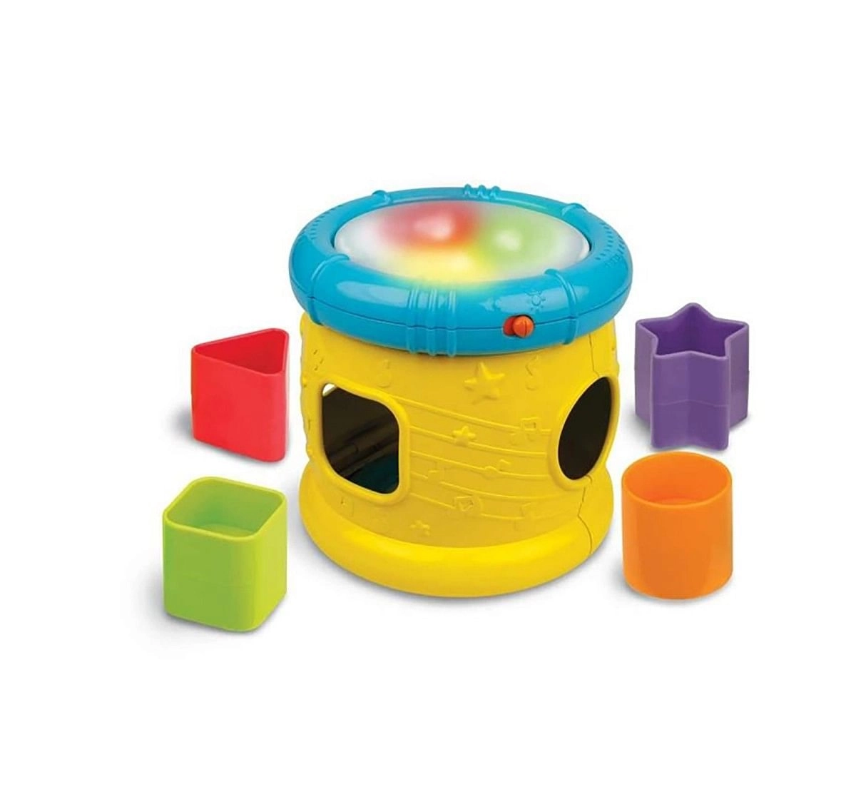 Winfun Sort'N Fun Musical Drum   Musical Toys for Kids age 12M+ 