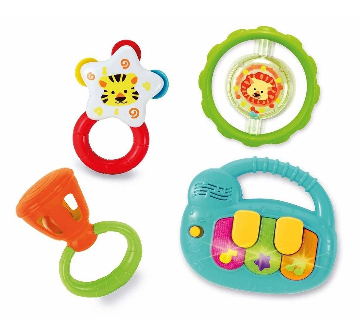 Winfun Rattle Music Giftset New Born for Kids age 3M+ 