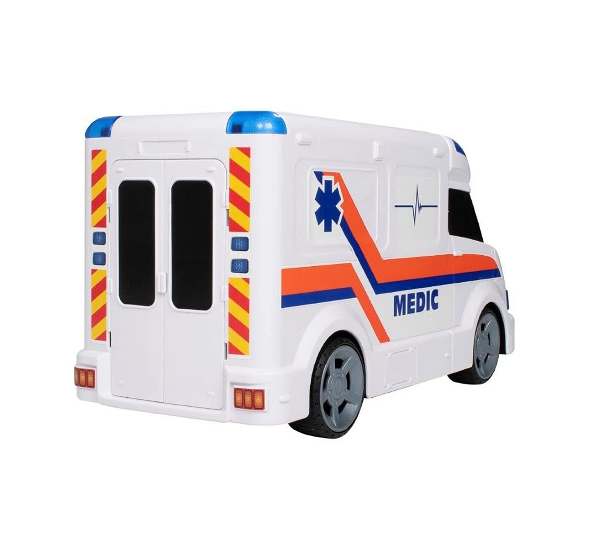 Ralleyz Light And Sound Ambulance Large Vehicles for Kids age 3Y+ 