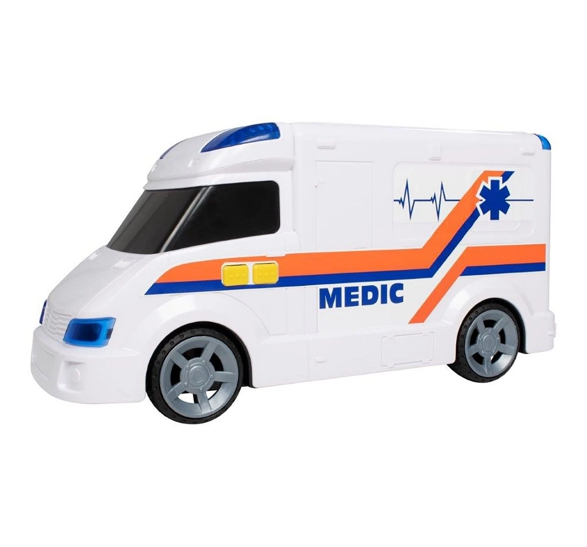 Ralleyz Light And Sound Ambulance Large Vehicles for Kids age 3Y+ 