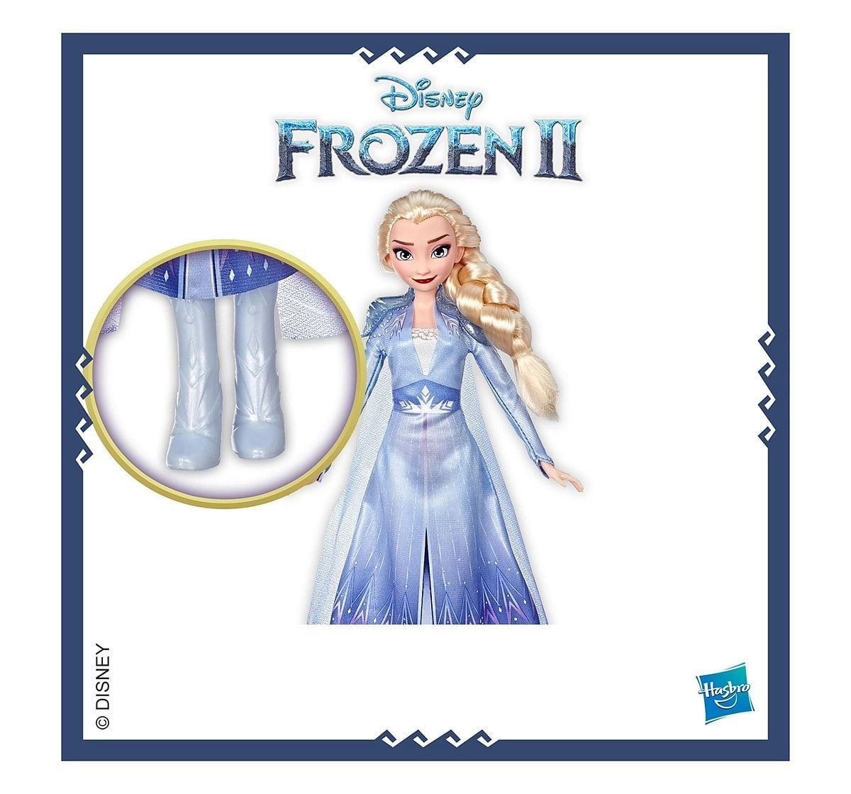 Disney Frozen 2 Elsa Fashion Doll With Long Blonde Hair And Blue Outfit Inspired By Frozen 2  Dolls & Accessories for age 3Y+ 