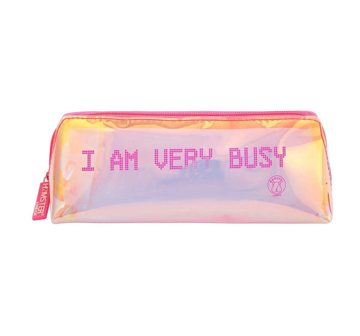 Hamster London I Am Busy Pouch Pink Bags for Age 3Y+ (Pink)