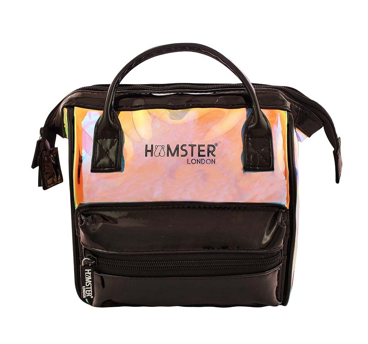 Hamster London Mini Backpack With Handle Black Bags for Kids Age 3Y+ (Black)