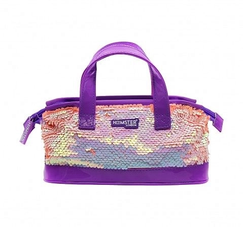 Hamster London Mini Sequin Bag with Handle for age 3Y+ (Orange-Purple)