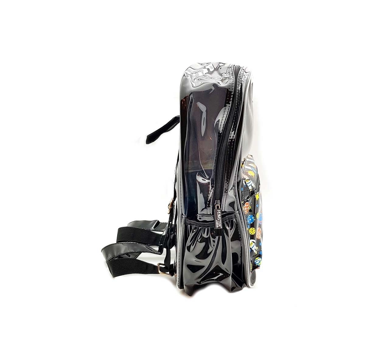 Hamster London Space Backpack Big Bags for Kids Age 3Y+ (Black)