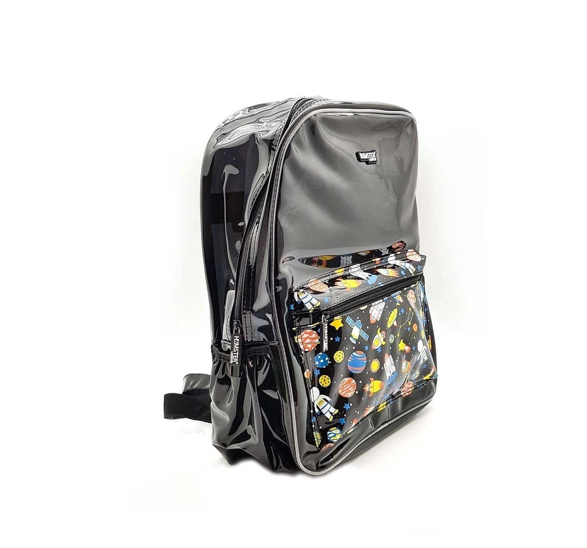 Hamster London Space Backpack Big Bags for Kids Age 3Y+ (Black)