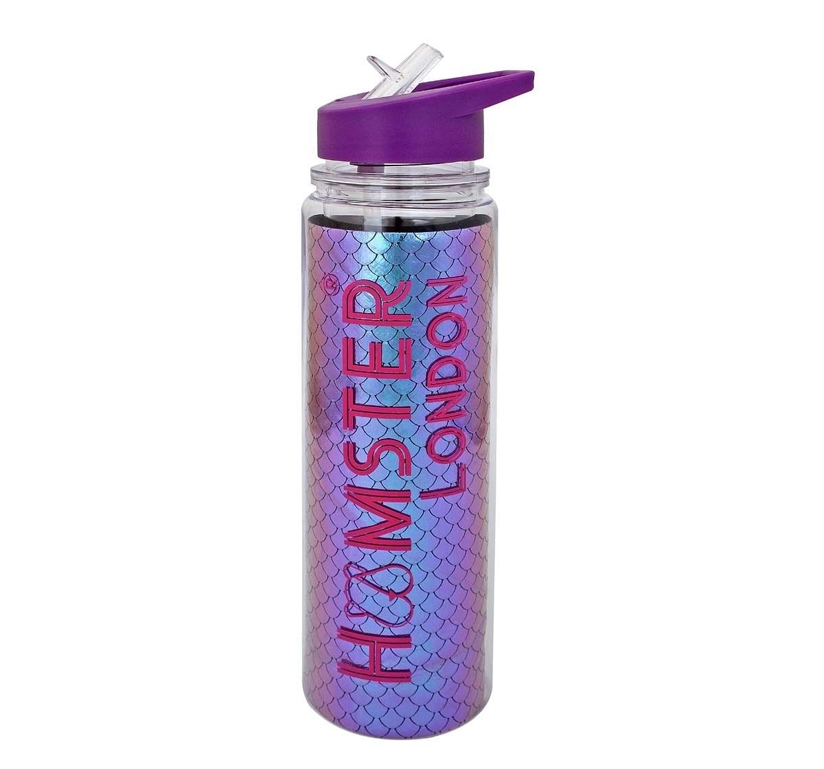 Hamster London Sequence Purple Mermaid Bottle Bags for Kids Age 3Y+ (Purple)