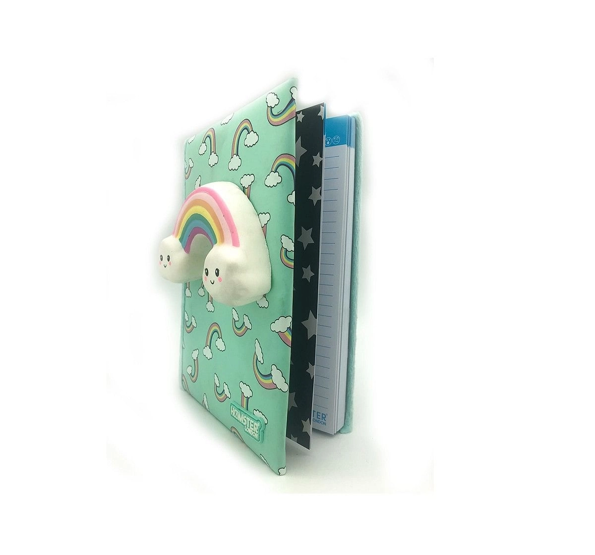 Hamster London Rainbow Diary for Kids age 3Y+ (Green) 