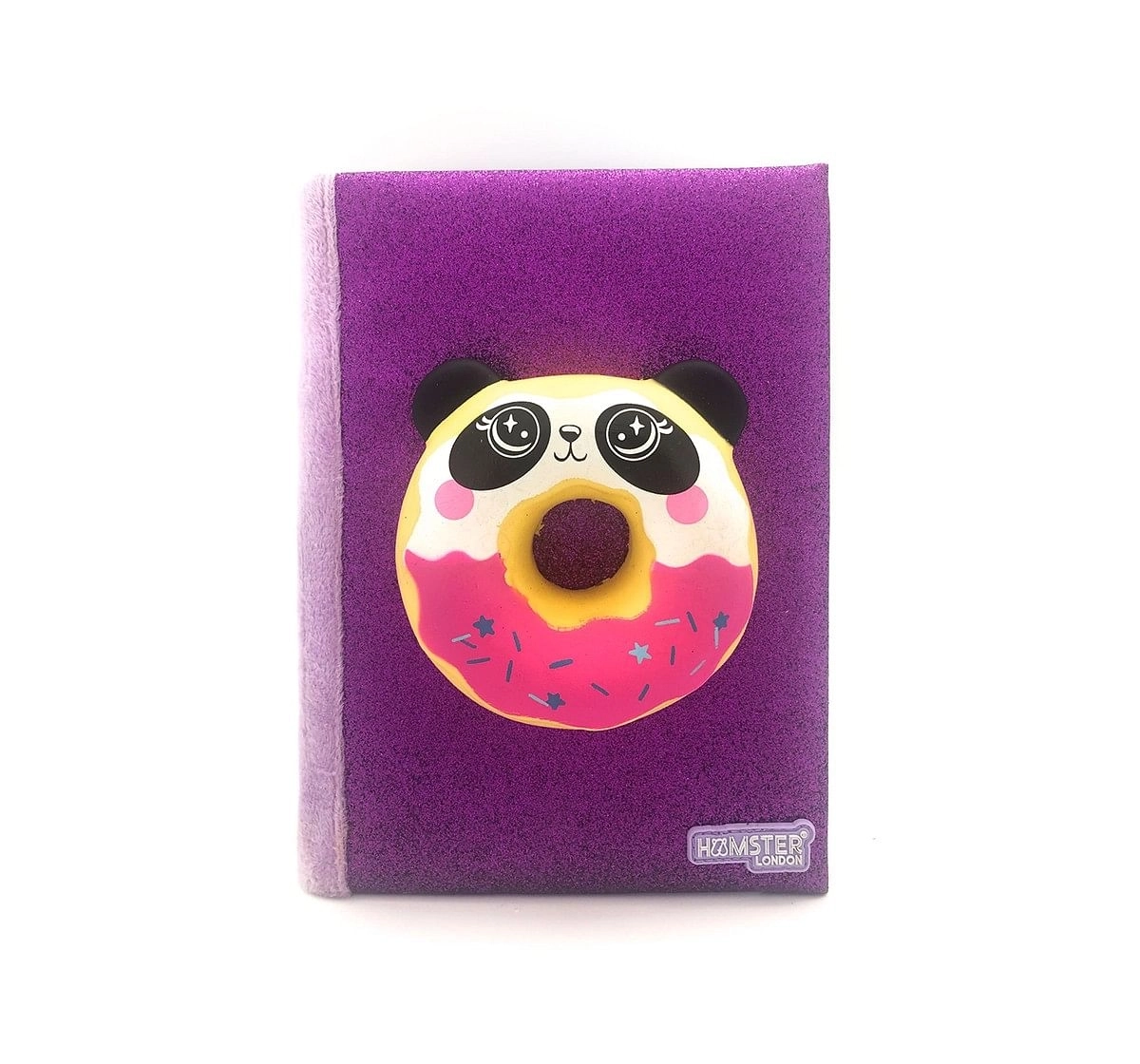 Hamster London Panda Doughnut Diary for Kids age 3Y+ (Purple) 